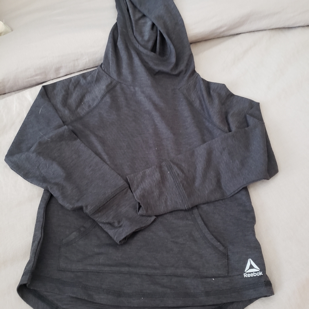 Reebok Gray hoodie